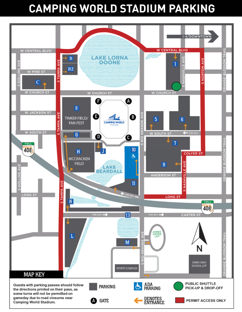 Transportation to Orlando Bowl Games - Florida Citrus Sports