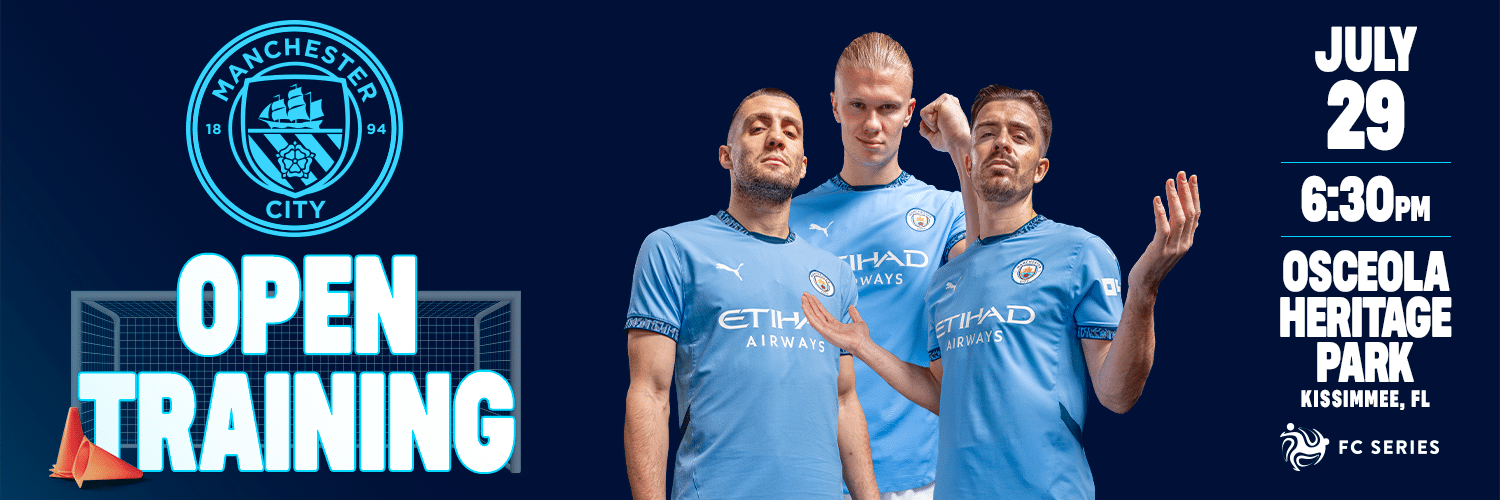 FC Series: Manchester City Open Training