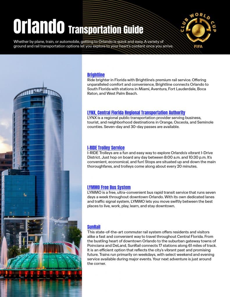 Orlando Transportation Guide