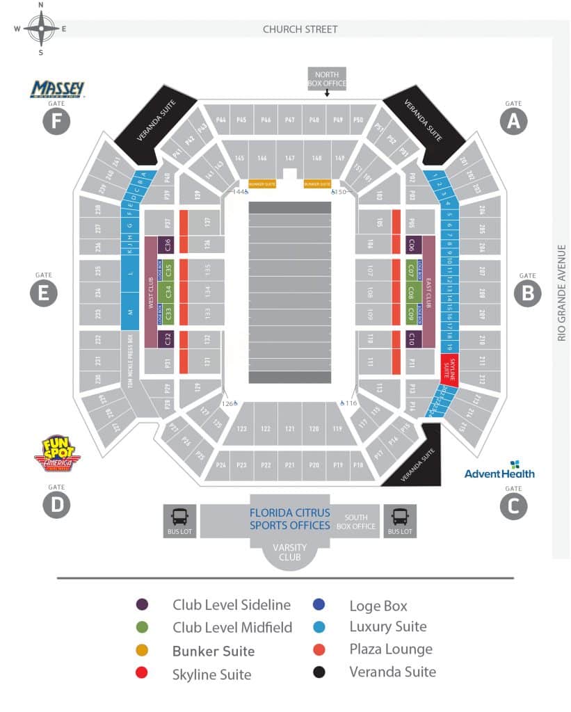 SEATING MAP