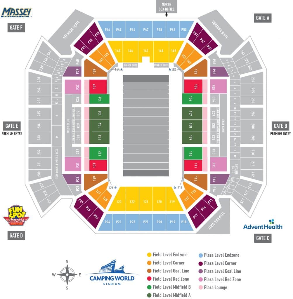 Seating Map