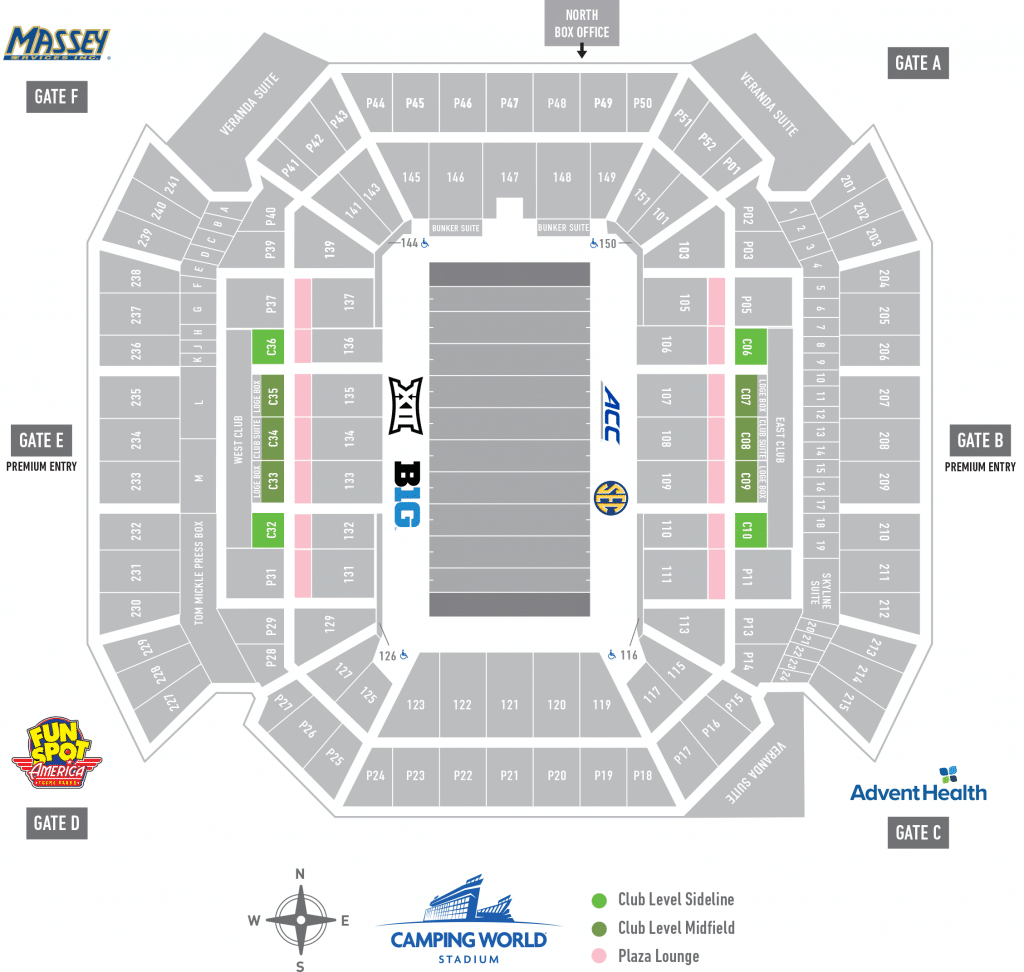SEATING MAP